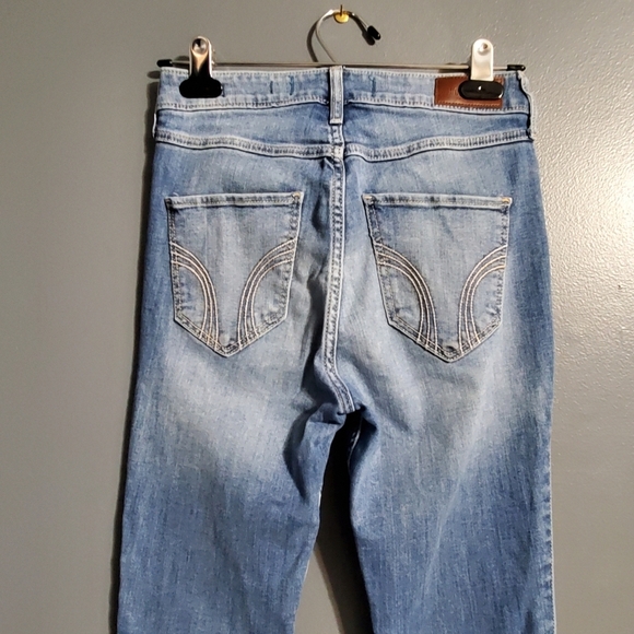 Hollister High-Rise Super Skinny Jeans Size 1 Regular - Picture 4 of 6